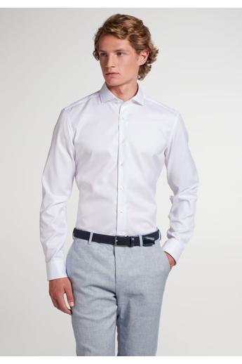 Eterna COVER SHIRT, férfi Slim fit, karcsúsított hosszú ujjú ing, cápa gallérral, vasalásmentes