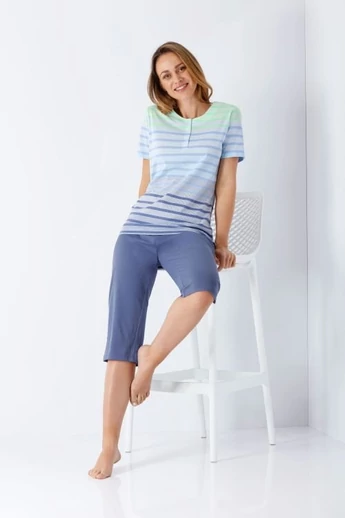 Hajo női capri nadrágos pizsama