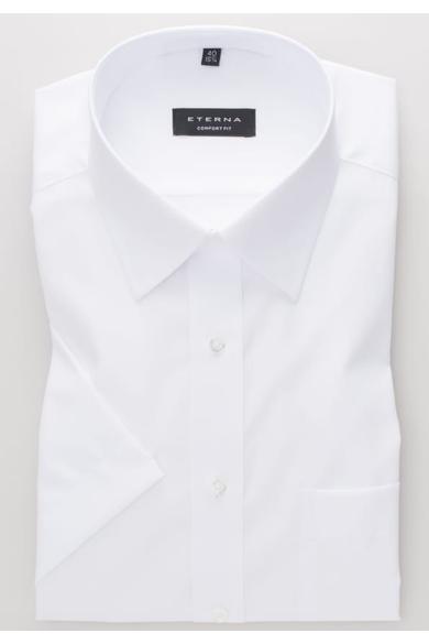 Eterna férfi Comfort fit puplin rövid ujjú ing