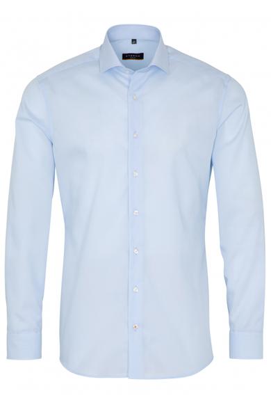 Eterna férfi SLIM FIT hosszú ujjú, puplin ing, cápa gallérral