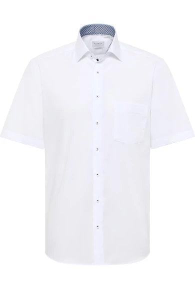 Eterna férfi MODERN FIT, rövid ujjú ORIGINAL vasalásmentes ing Kent gallérral