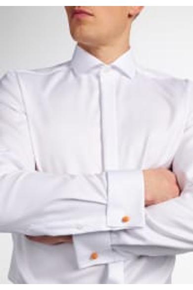 Eterna férfi Slim fit, hosszú ujjú, vasalásmentes ing, nem látszik át