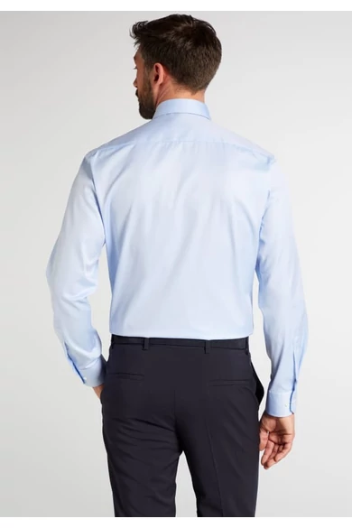 Eterna COVER SHIRT, férfi Modern fit, enyhén karcsúsított hosszú ujjú ing, klasszikus kent gallérral, vasalásmentes