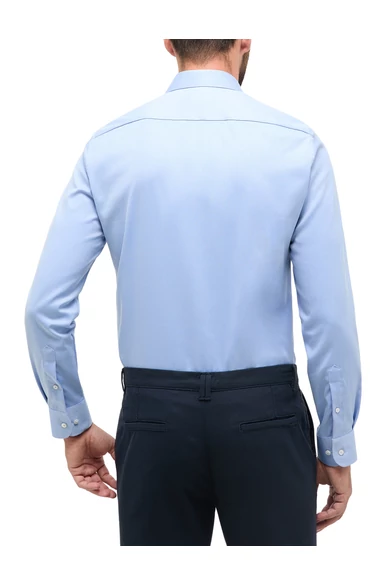 Eterna COVER SHIRT, férfi Slim fit, karcsúsított hosszú ujjú ing, cápa gallérral, vasalásmentes