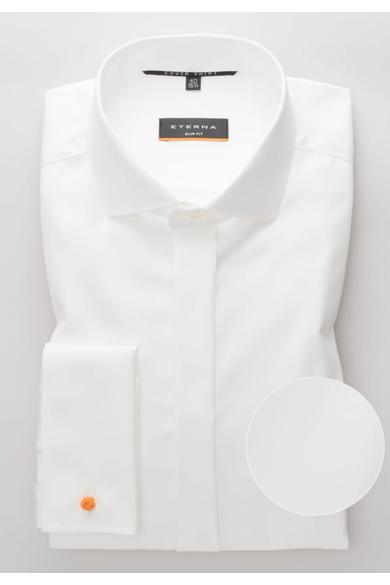 Eterna férfi Slim fit, hosszú ujjú, vasalásmentes ing, nem látszik át
