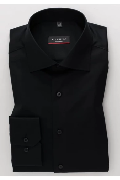 Eterna COVER SHIRT, férfi Modern fit, enyhén karcsúsított hosszú ujjú ing, klasszikus kent gallérral, vasalásmentes