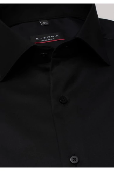 Eterna COVER SHIRT, férfi Modern fit, enyhén karcsúsított hosszú ujjú ing, klasszikus kent gallérral, vasalásmentes