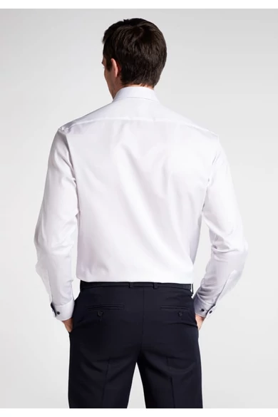 Eterna COVER SHIRT, férfi Comfort fit hosszú ujjú ing,cápa gallérral, vasalásmentes