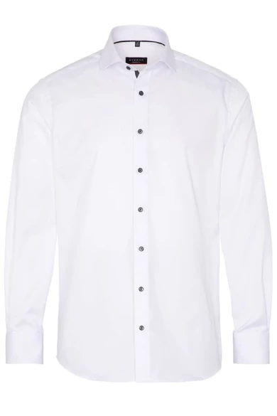 Eterna COVER SHIRT, férfi MODERN FIT hosszú ujjú ing,cápa gallérral, vasalásmentes